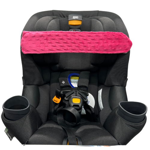 NoNoDz pink/Grey Car Seat Support Pillow Band